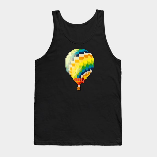 Young forever 8 bit Tank Top by Kopi Aiko Art